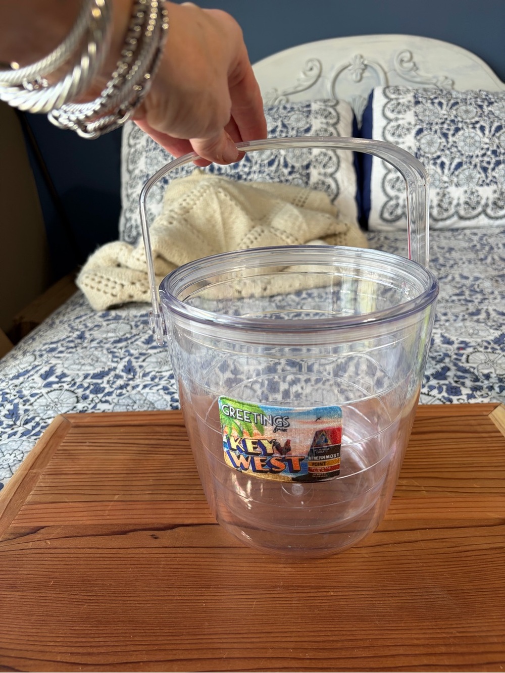 Tervis Tumbler Key West Florida ice bucket no top guc